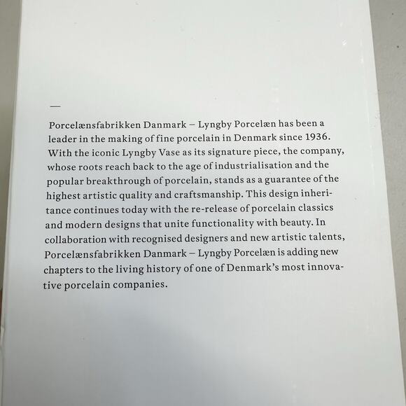 Lyngby Danmark Glass Vase Transparent Smoke 20 cm Mouth Blown Porcelain - Picture 3 of 6